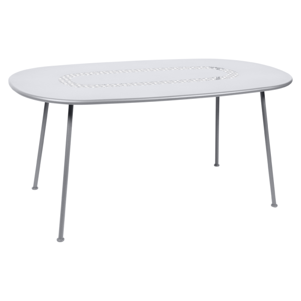 Fermob Lorette Table Oval 160 x 90cm in Cotton White