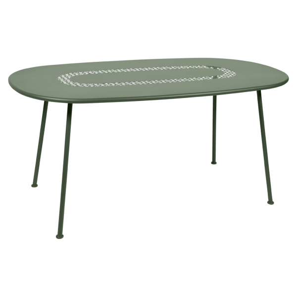 Fermob Lorette Table Oval 160 x 90cm in Cactus