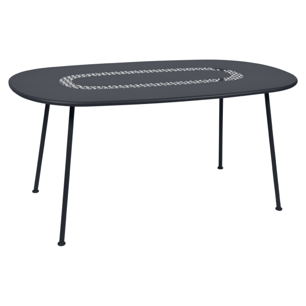 Fermob Lorette Table Oval 160 x 90cm in Anthracite