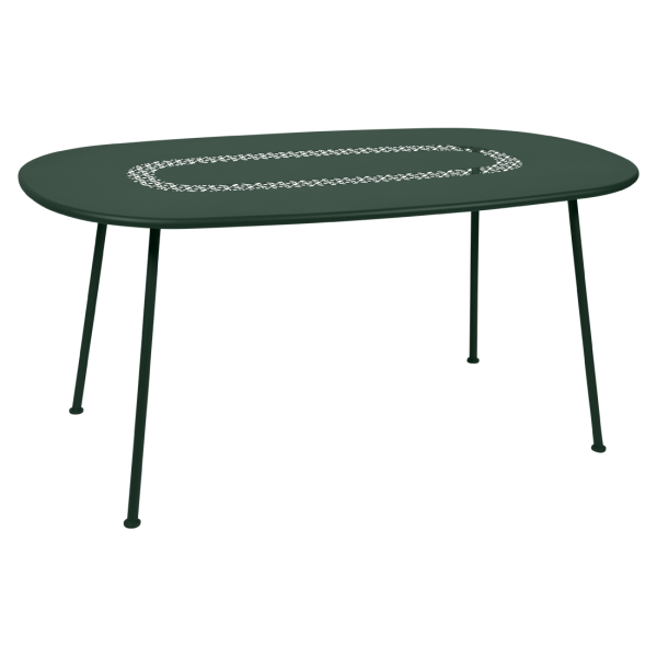 Fermob Lorette Table Oval 160 x 90cm in Cedar Green
