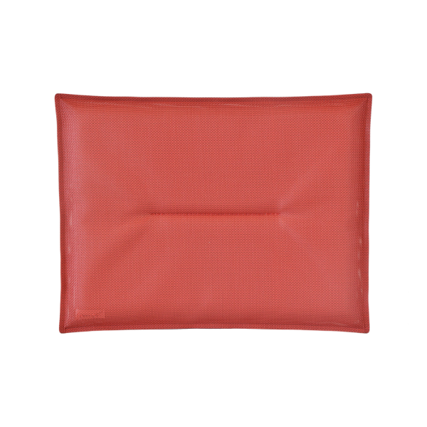 Les Basics Outdoor Bistro Chair Cushion 28 x 38cm By Fermob in Chilli