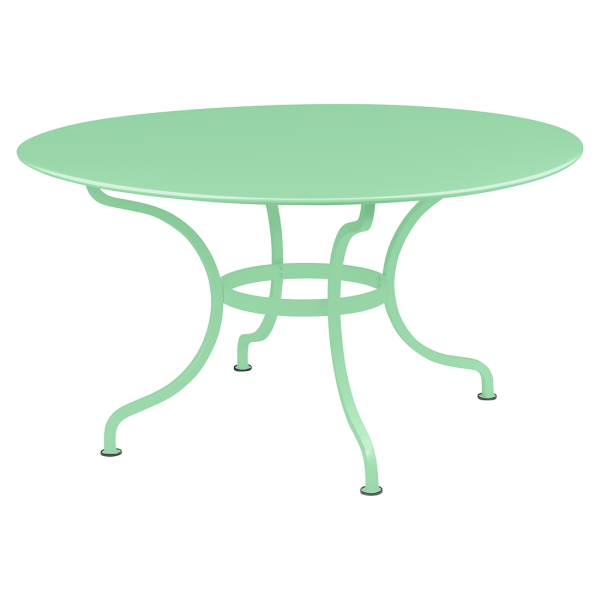 Romane Outdoor Dining Table Round 137cm By Fermob in Opaline Green