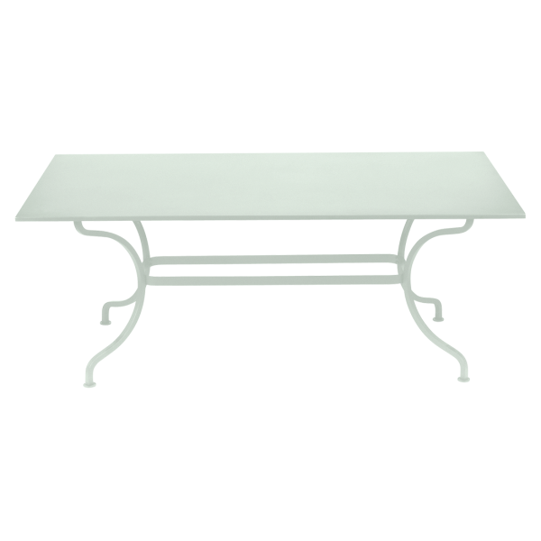 Romane Outdoor Dining Table Rectangular 180 x 100cm By Fermob in Ice Mint
