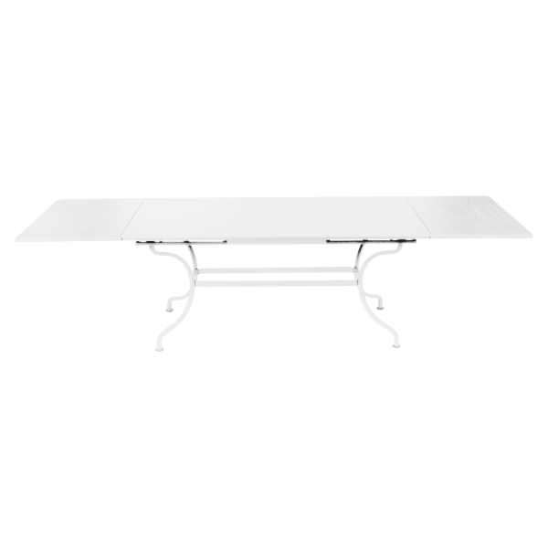 Romane Outdoor Extension Table 200 to 300cm By Fermob in Cotton White