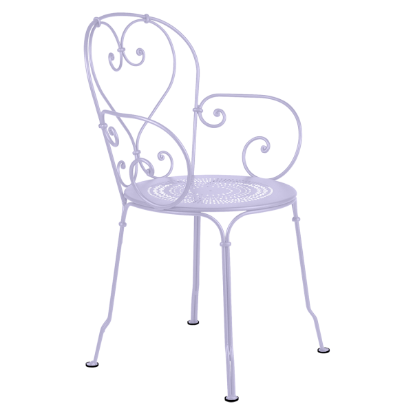 1900 Garden Dining Armchair By Fermob in Marshmallow