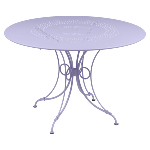 1900 Garden Dining Table Round 117cm By Fermob in Marshmallow