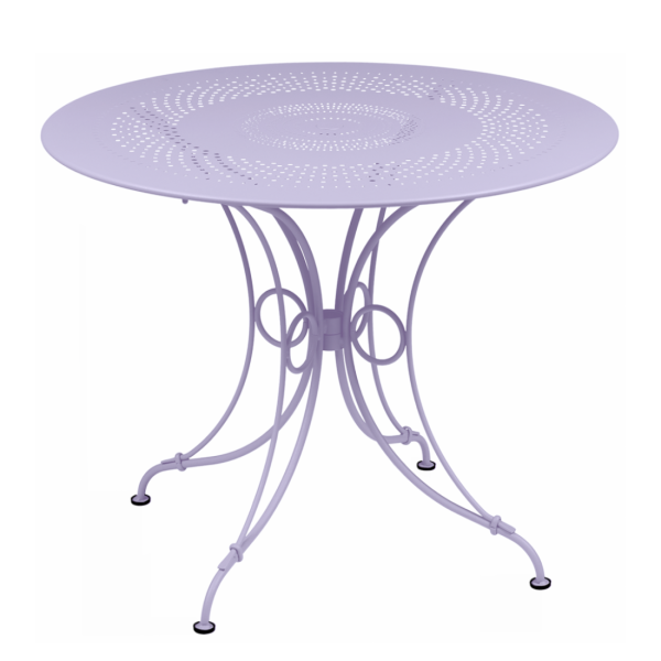 1900 Garden Dining Table Round 96cm By Fermob in Marshmallow