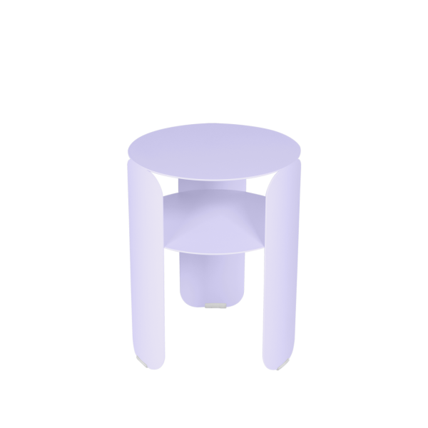 Bebop Outdoor Side Table 35cm By Fermob in Marshmallow