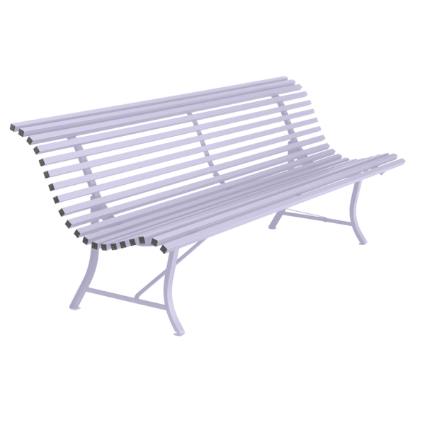 Louisiane Garden Bench 200cm By Fermob in Marshmallow
