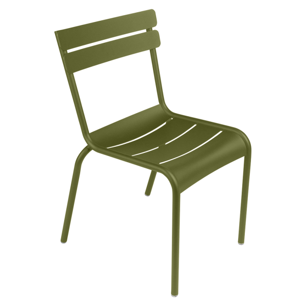 Luxembourg Outdoor Dining Chair By Fermob in Pesto