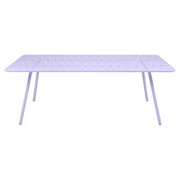 Luxembourg Outdoor Dining Table 207 x 100cm By Fermob in Marshmallow