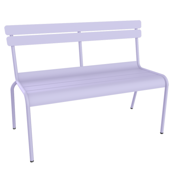Luxembourg Outdoor Bench with Back By Fermob in Marshmallow