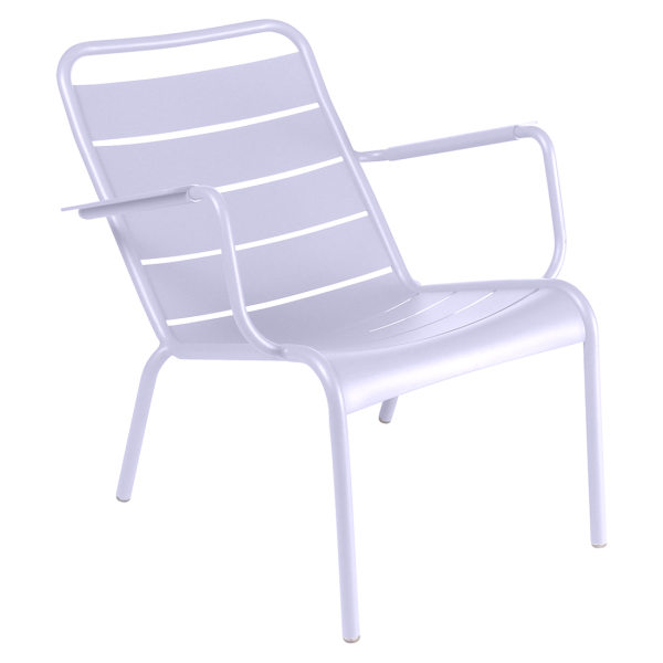 Luxembourg Outdoor Low Armchair By Fermob in Marshmallow