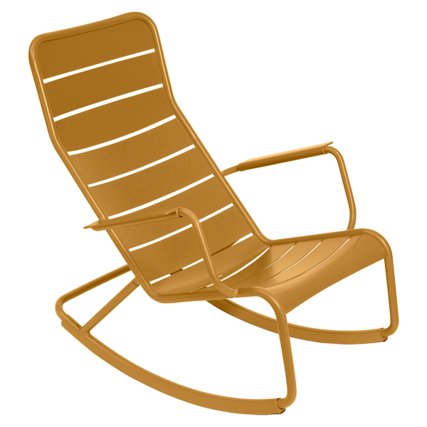 Luxembourg Outdoor Rocking Chair By Fermob in Gingerbread