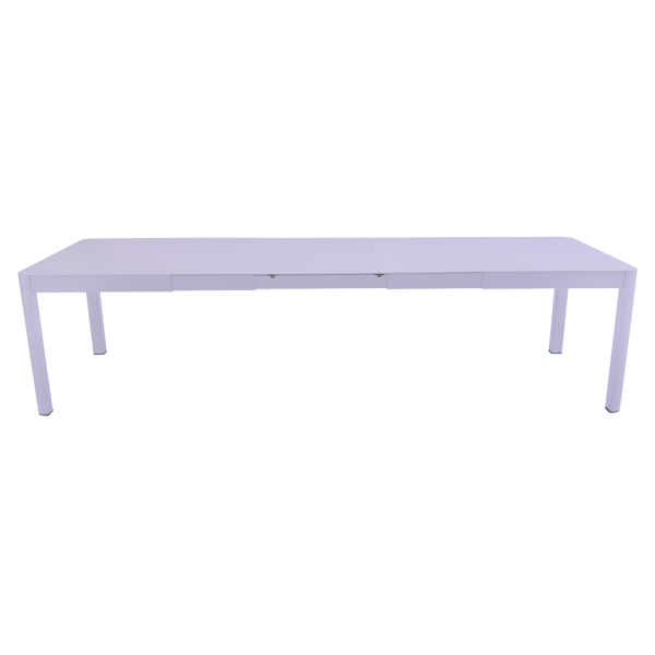Ribambelle Outdoor Dining Table - 3 Extensions 149 to 299cm By Fermob in Marshmallow