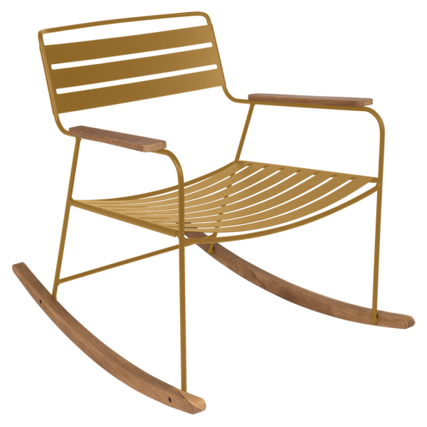Surprising Outdoor Rocking Chair By Fermob in Gingerbread
