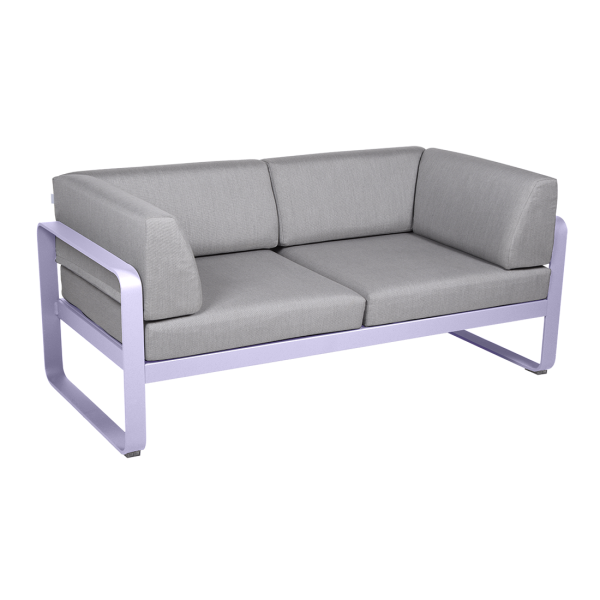 Bellevie 2 Seater Outdoor Club Sofa By Fermob in Marshmallow