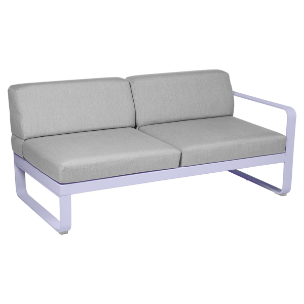 Bellevie Outdoor Modular 2 Seater Right Module By Fermob in Marshmallow