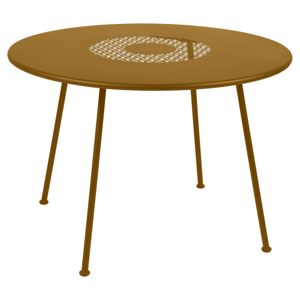 Fermob Lorette Table Round 110cm in Gingerbread