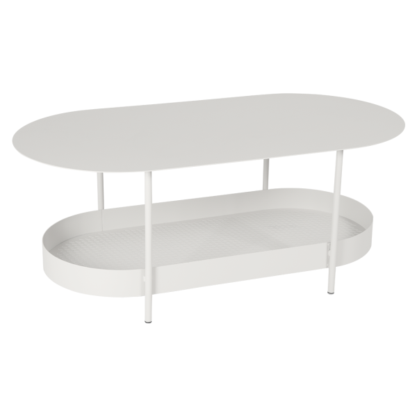 Salsa Low Table 113 x 58cm By Fermob in Clay Grey