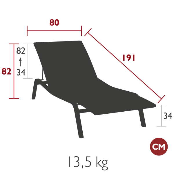Alize Sunlounge Premium By Fermob