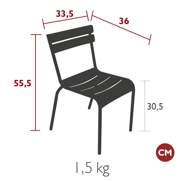 Luxembourg Kid Children's Outdoor Chair By Fermob