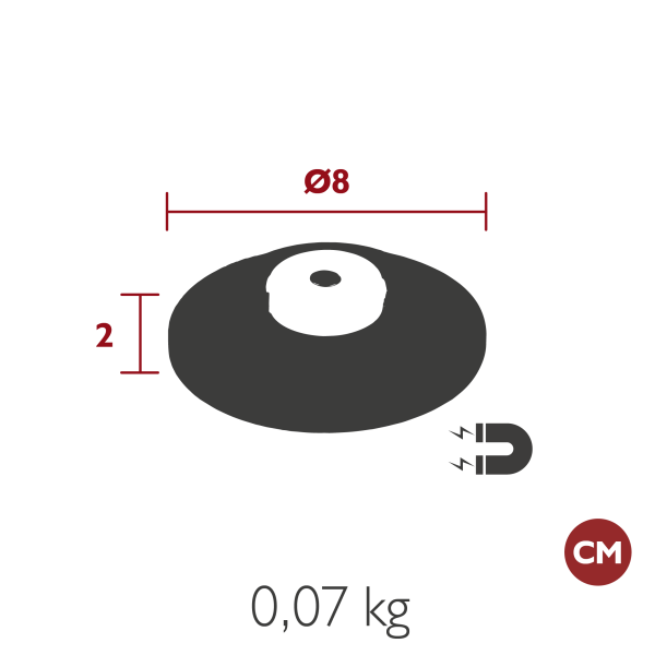 Aplo Outdoor Portable Lamp Magnetic Base By Fermob