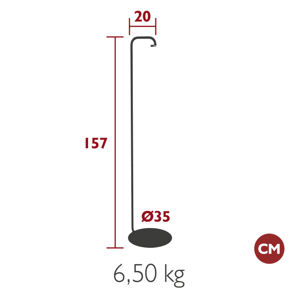 Balad Outdoor Lamp Stand By Fermob