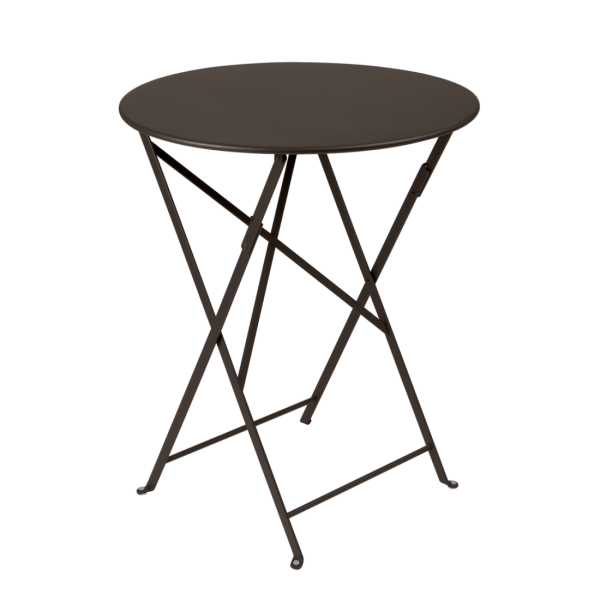 Bistro Outdoor Folding Table Round 60cm By Fermob in Tonka