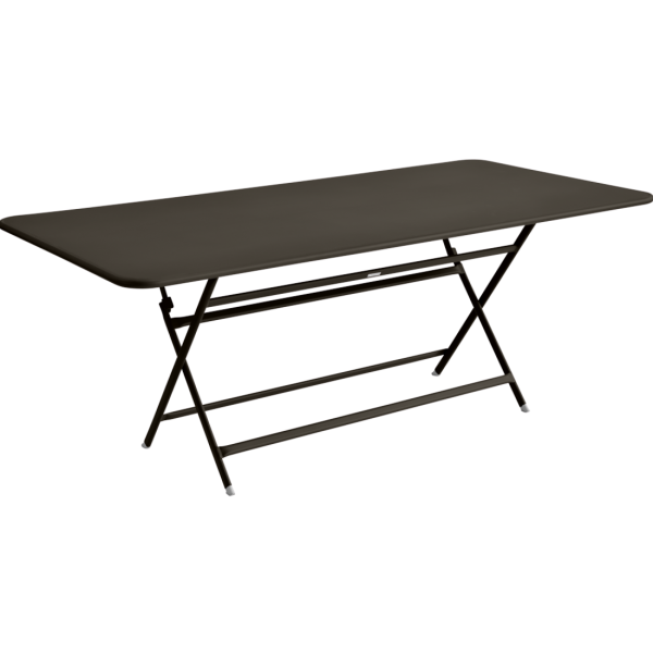 Caractere Large Folding Outdoor Dining Table 190 x 90cm By Fermob in Tonka