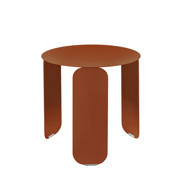 Bebop Low Table Round 45cm By Fermob in Candied Orange