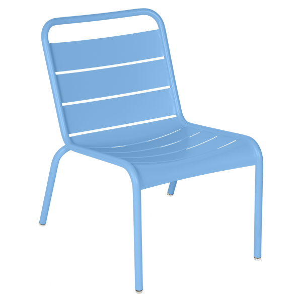 Luxembourg Outdoor Lounge Chair By Fermob in Maya Blue