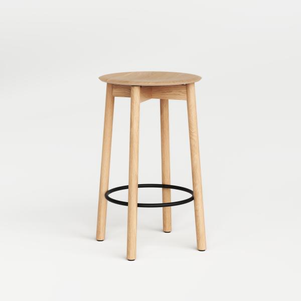 SSD Counter Stool 65cm - Full Oak Wood By Tiptoe