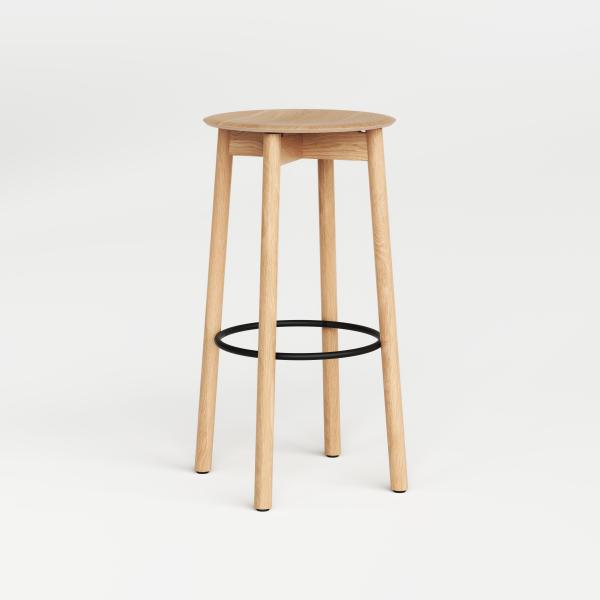 SSD Counter Stool 75cm Full Oak Wood By Tiptoe Jardin NZ