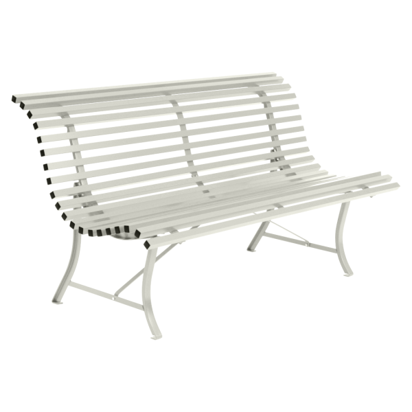 Louisiane Garden Bench 150cm By Fermob in Clay Grey
