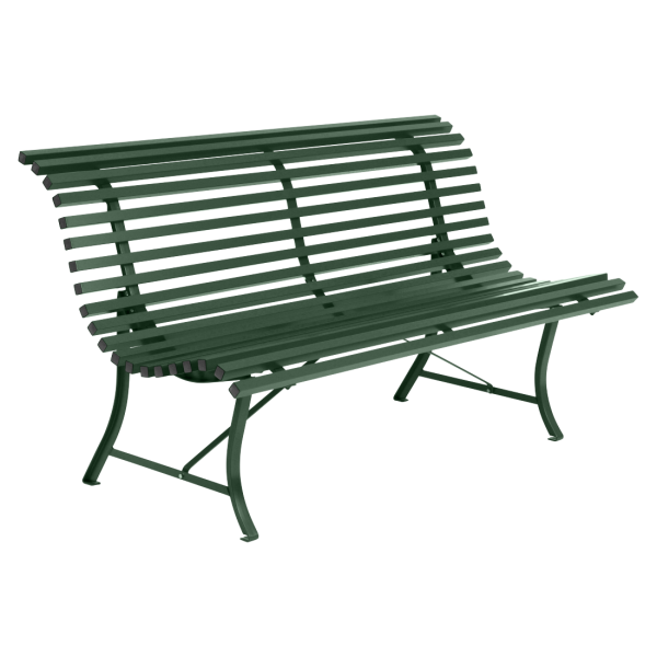 Louisiane Garden Bench 150cm By Fermob in Cedar Green