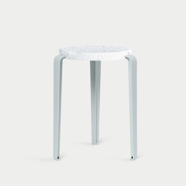 Lou Dining Height Stool 45cm - Recycled Plastic Venezia By Tiptoe