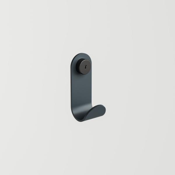 Jo Metal Wall Hook By Tiptoe in Midnight Blue
