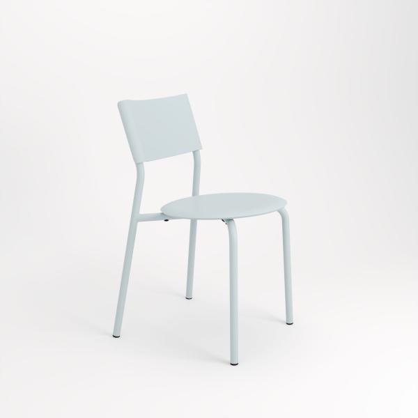 SSDr Indoor Chair - Recycled Plastic Seat By Tiptoe in Pale Blue