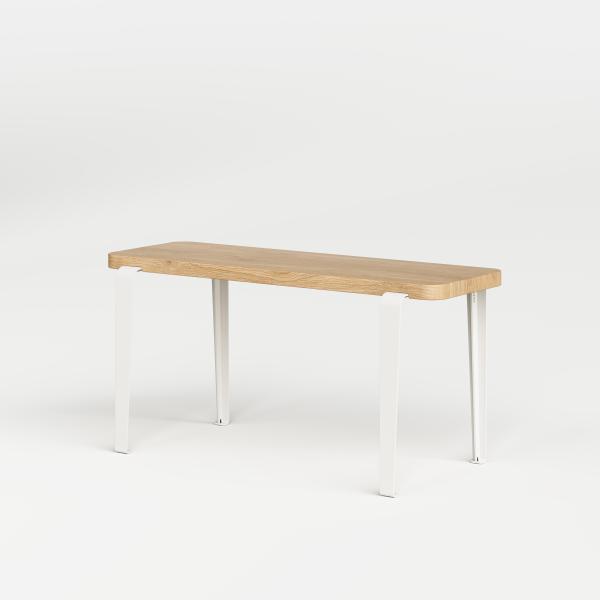 Lou Bench 90cm - Oak By Tiptoe in Cream White