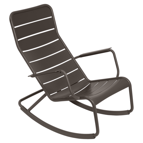 Luxembourg Outdoor Rocking Chair By Fermob in Tonka