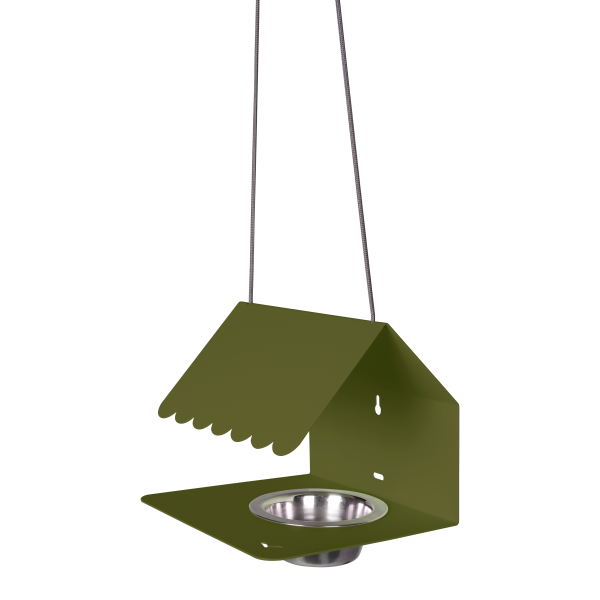 Picoti Hanging Bird Feeder By Fermob in Pesto