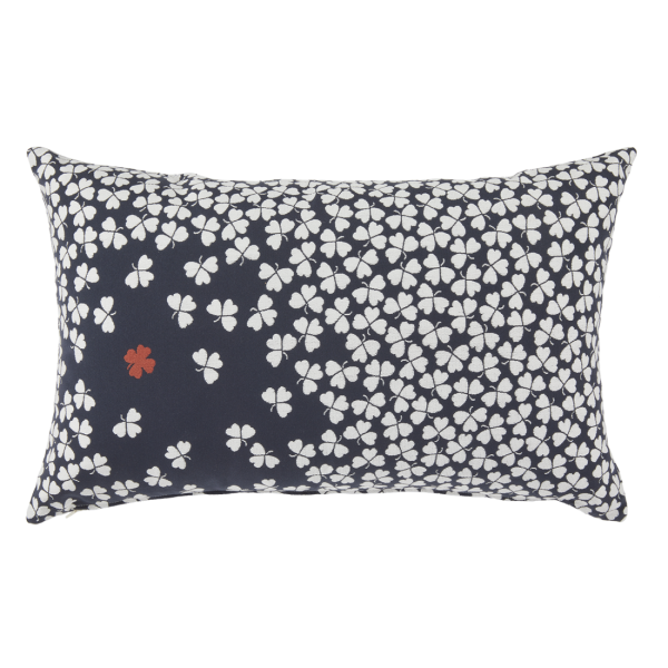 Trefle Outdoor Cushion - 68 x 44cm By Fermob in Deep Blue