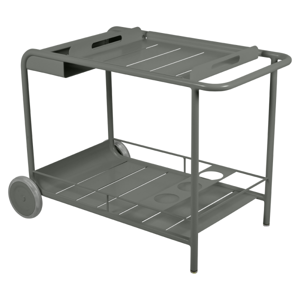Luxembourg Outdoor Bar Trolley By Fermob in Rosemary