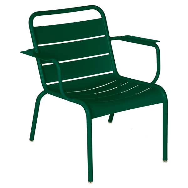 Luxembourg Outdoor Lounge Armchair By Fermob in Cedar Green