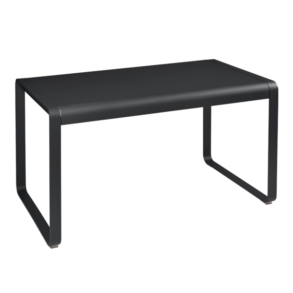 Bellevie Outdoor Dining Table 140 x 80cm By Fermob in Anthracite