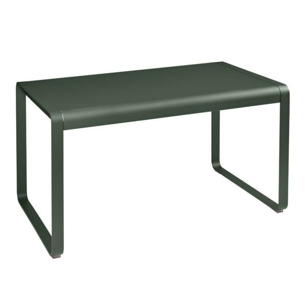 Bellevie Outdoor Dining Table 140 x 80cm By Fermob in Rosemary