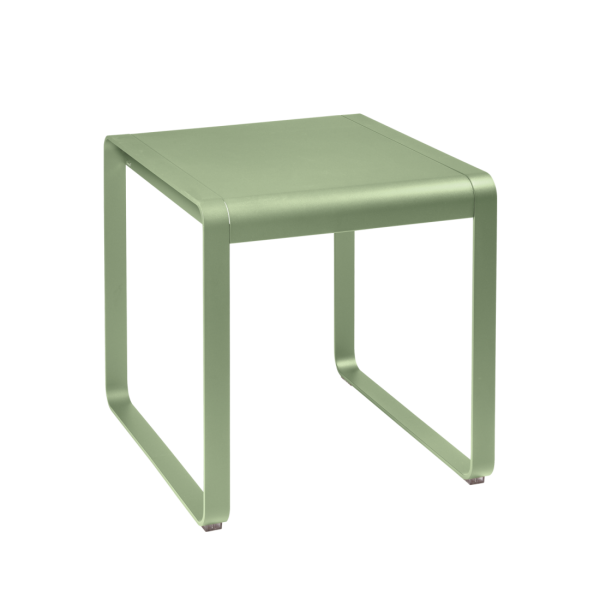 Bellevie Outdoor Dining Table 74 x 80cm By Fermob in Willow Green