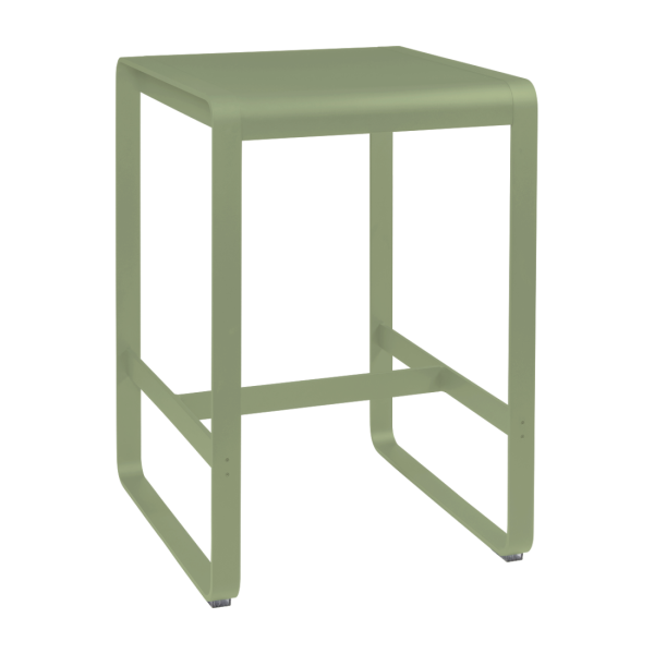 Bellevie Outdoor High Bar Table 74 x 80cm By Fermob in Willow Green
