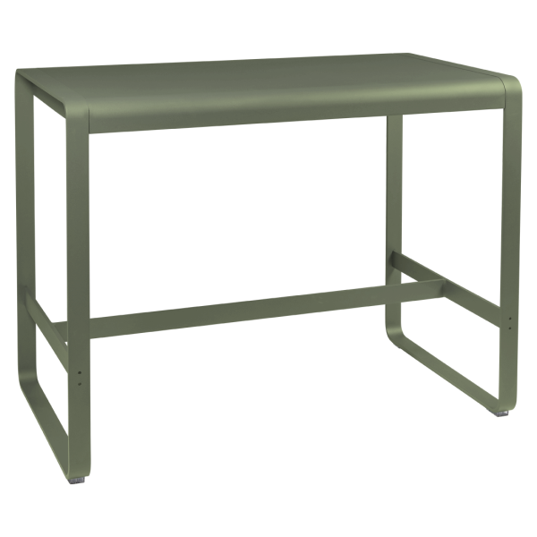 Bellevie Outdoor High Bar Table 140 x 80cm By Fermob in Cactus
